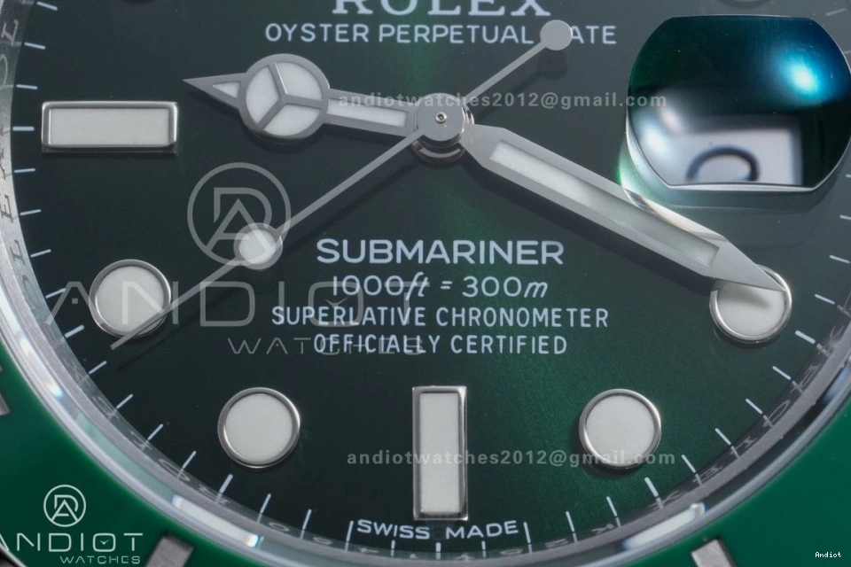 Best Green 1:1 904L Submariner Hulk VS3135 VSF Ceramic Edition 116610 LV Steel 0204